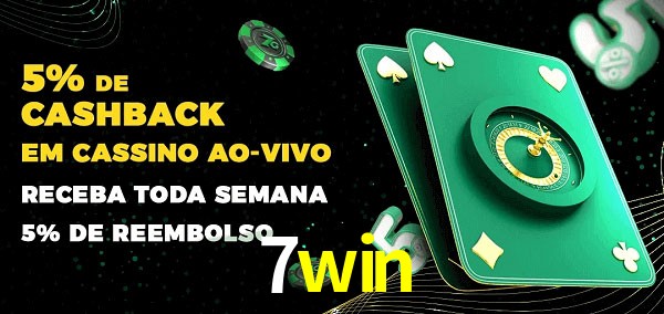 Promoções do cassino ao Vivo 7win